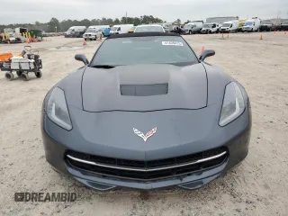 2014 Chevrolet Corvette 3LT with VIN 1G1YF3D70E5127778, listed as a Copart auction lot 41439415 with 38,572 mi miles and Salvage Title. Bid and sale history available at carsss.com. Image 5.