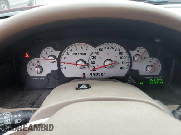 2005 Mercury Mountaineer Convenience z VIN 4M2ZU86K55ZJ27262, wystawiony jako Copart lot #86528214 z przebiegiem 122 785 mil mil oraz Szkody całkowita. Historia ofert i sprzedaży dostępna na DreamBid. Obrazek 9.