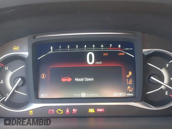 2023 Honda Passport Elite with VIN 5FNYF8H05PB005081, listed as a IAAI auction lot 41698186 with 31,853 mi miles and . Bid and sale history available at DreamBid. Image 7.