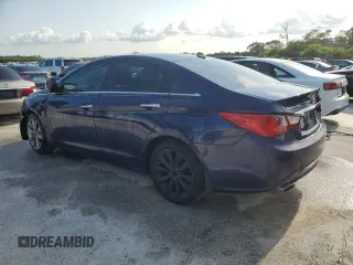 2011 Hyundai Sonata Limited with VIN 5NPEC4ACXBH117278, listed as a Copart auction lot 44442365 with 276,835 mi miles and Salvage Title. Bid and sale history available at DreamBid. Image 2.