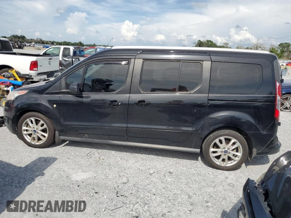 2017 Ford Transit Connect XLT z VIN NM0GS9F7XH1314260, wystawiony jako Copart lot #63648065 z przebiegiem 144 541 mil mil oraz Czysty tytuł • Clean title. Historia ofert i sprzedaży dostępna na DreamBid. Obrazek 2.