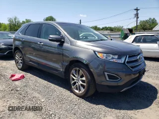 2015 Ford Edge Titanium z VIN 2FMPK4K8XFBB98334, wystawiony jako Copart lot #56953495 z przebiegiem 110 129 mil mil oraz Szkody całkowita. Historia ofert i sprzedaży dostępna na DreamBid. Obrazek 4.