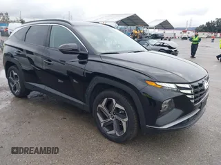 2023 Hyundai Tucson SEL with VIN 5NMJFCAE7PH162569, listed as a IAAI auction lot 41775805 with 40,537 mi miles and . Bid and sale history available at carsss.com. Image 1.