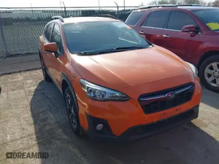 2019 Subaru Crosstrek Premium with VIN JF2GTACCXKH266035, listed as a IAAI auction lot 42056311 with 185,505 mi miles. Bid and sale history available at carsss.com. Image 1.