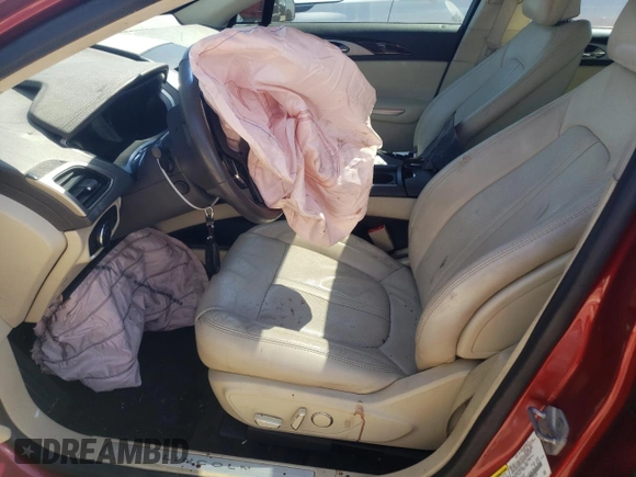2014 Lincoln MKZ with VIN 3LN6L2G9XER801524, listed as a Copart auction lot 79170554 with Not provided miles and Non repairable. Bid and sale history available at DreamBid. Image 7.