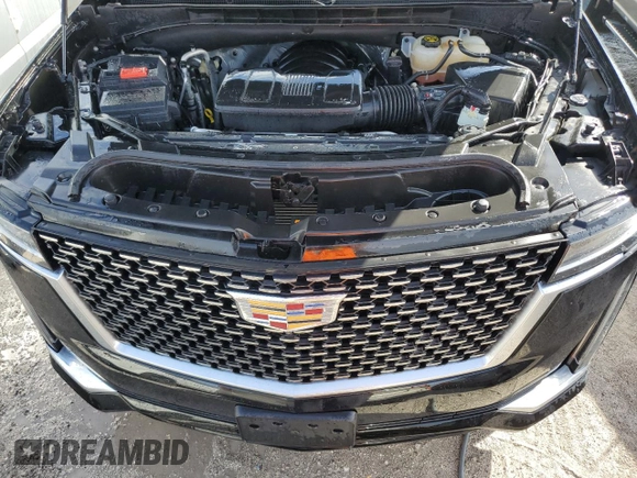 2023 Cadillac Escalade 4WD Luxury with VIN 1GYS4AKL2PR422989, listed as a Copart auction lot 76705344 with Not provided miles and Non repairable. Bid and sale history available at DreamBid. Image 12.