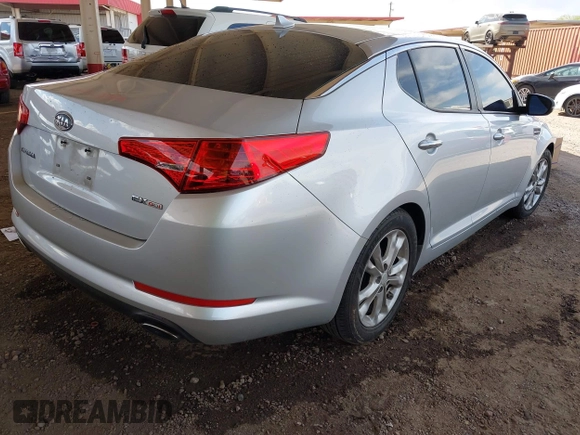 2012 Kia Optima EX with VIN 5XXGN4A78CG033835, listed as a IAAI auction lot 41970416 with 225,630 mi miles. Bid and sale history available at carsss.com. Image 4.