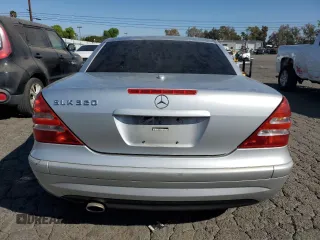 2004 Mercedes-Benz SLK-Class with VIN WDBKK65FX4F300567, listed as a Copart auction lot 78732534 with 168,685 mi miles and Clean Title. Bid and sale history available at carsss.com. Image 6.
