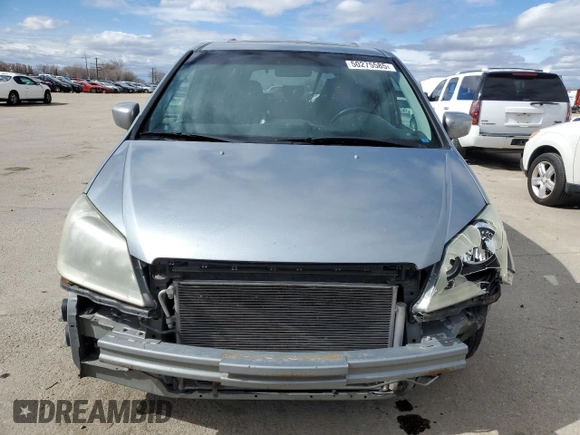 2006 Honda Odyssey EX-L with VIN 5FNRL38756B055801, listed as a Copart auction lot 50275585 with 194,499 mi miles and Salvage Title. Bid and sale history available at carsss.com. Image 5.