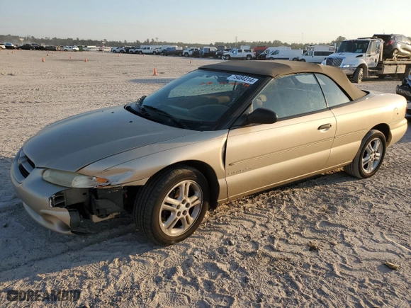 1998 Chrysler Sebring JX with VIN 3C3EL45H3WT276868, listed as a Copart auction lot 75484314 with 75,317 mi miles and Salvage Title. Bid and sale history available at carsss.com. Image 1.