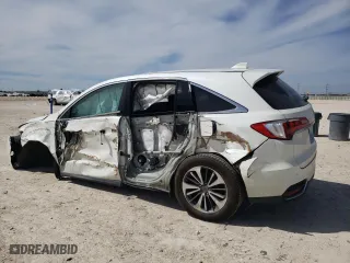 2018 Acura RDX w/Advance Pkg with VIN 5J8TB4H72JL005718, listed as a Copart auction lot 46734465 with 0 mi miles and Salvage Title. Bid and sale history available at carsss.com. Image 2.