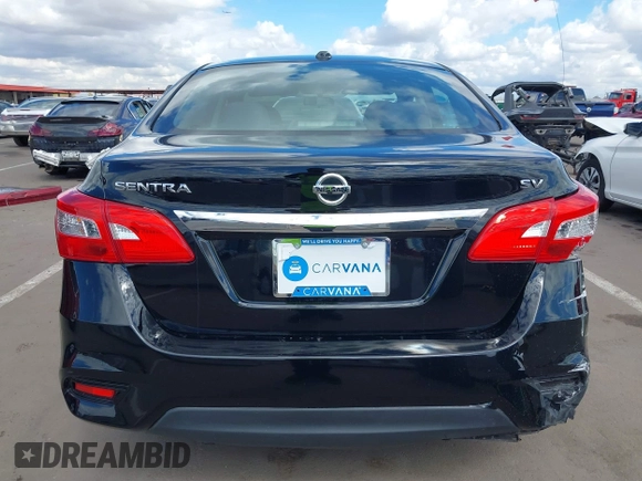 2017 Nissan Sentra S with VIN 3N1AB7AP0HY226207, listed as a IAAI auction lot 41748732 with 105,455 mi miles. Bid and sale history available at carsss.com. Image 16.
