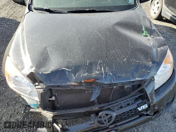 2011 Toyota RAV4 with VIN JTMBK4DV2B5101840, listed as a Copart auction lot 43525535 with 155,899 mi miles and Salvage Title. Bid and sale history available at carsss.com. Image 12.