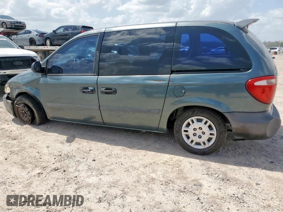 2007 Dodge Caravan SE with VIN 1D4GP25R67B188845, listed as a Copart auction lot 61032705 with 159,853 mi miles and Salvage title. Bid and sale history available at DreamBid. Image 2.