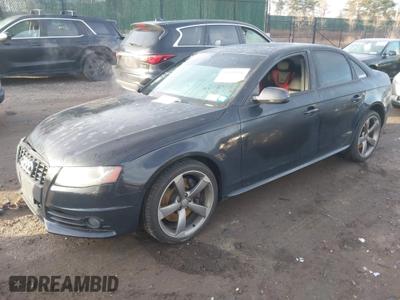 2012 Audi S4 Prestige with VIN WAUKGAFLXCA002877, listed as a IAAI auction lot 41618291 with 107,305 mi miles. Bid and sale history available at carsss.com. Image 17.