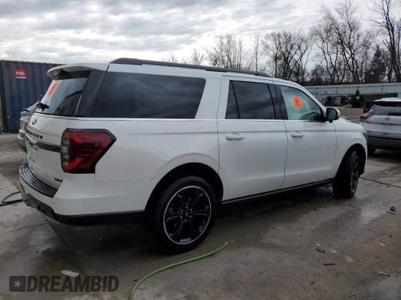 2024 Ford Expedition Max Limited с VIN 1FMJK2A80REA58913, выставлен на аукционе Copart как лот 53850555 с пробегом 8 480 миль миль и Списание • Salvage title. История ставок и продаж доступна на DreamBid. Изображение 3.