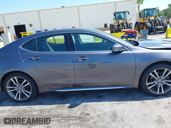 2020 Acura TLX w/Technology Pkg with VIN 19UUB3F4XLA000269, listed as a IAAI auction lot 42151103 with 60,533 mi miles. Bid and sale history available at carsss.com. Image 13.