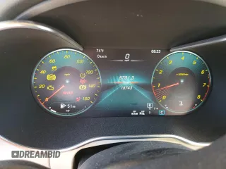 2021 Mercedes-Benz GLC 300 with VIN W1N0G8DB1MF917983, listed as a Copart auction lot 64031905 with 18,743 mi miles and Salvage title. Bid and sale history available at DreamBid. Image 9.