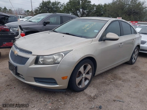 2011 Chevrolet Cruze LT w/2LT with VIN 1G1PG5S90B7273221, listed as a IAAI auction lot 41633466 with 171,106 mi miles. Bid and sale history available at carsss.com. Image 2.