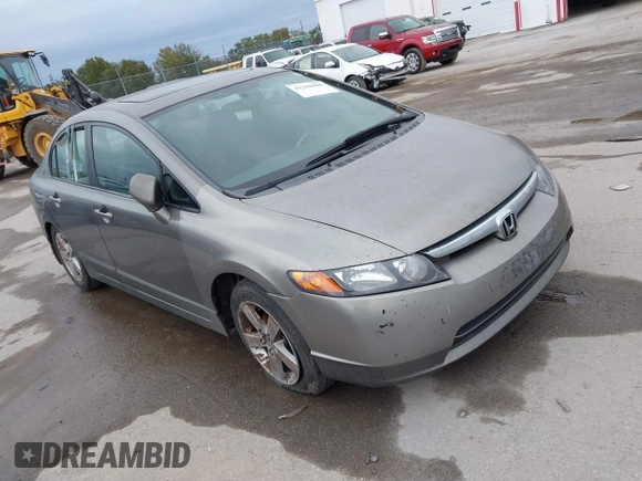 2007 Honda Civic EX with VIN 1HGFA16897L099275, listed as a IAAI auction lot 41308888 with Not Provided miles and . Bid and sale history available at DreamBid. Image 1.