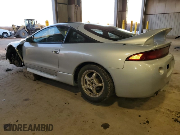 1997 Mitsubishi Eclipse GS-T with VIN 4A3AK54F9VE024251, listed as a Copart auction lot 46135205 with 199,366 mi miles and Salvage Title. Bid and sale history available at carsss.com. Image 2.