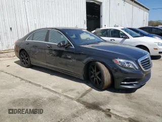 2016 Mercedes-Benz S-Class S 550 with VIN WDDUG8FB0GA216428, listed as a Copart auction lot 53065155 with 105,504 mi miles and Salvage Title. Bid and sale history available at carsss.com. Image 4.