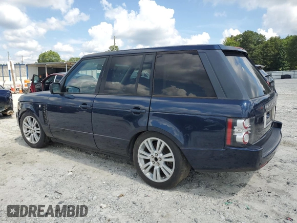 2012 Land Rover Range Rover HSE Lux with VIN SALMF1D46CA389852, listed as a Copart auction lot 67006465 with Not provided miles and Salvage title. Bid and sale history available at DreamBid. Image 2.