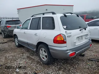 2003 Hyundai Santa Fe LX with VIN KM8SC73E23U536604, listed as a IAAI auction lot 41244086 with 193,213 mi miles. Bid and sale history available at carsss.com. Image 3.