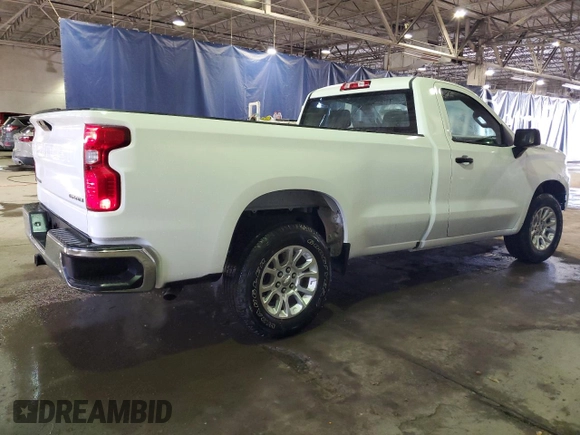 2020 Chevrolet Silverado 1500 Work Truck with VIN 3GCNWAEF6LG387614, listed as a Copart auction lot 45929705 with 1,824 mi miles and Clean Title. Bid and sale history available at DreamBid. Image 3.