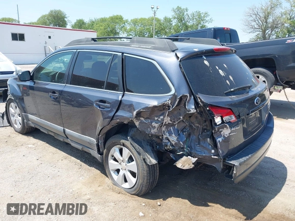 2010 Subaru Outback Premium All-Weather Anniversary with VIN 4S4BRBGC3A3344993, listed as a IAAI auction lot 42393450 with 117,439 mi miles and . Bid and sale history available at DreamBid. Image 3.