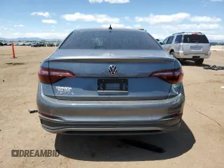 2024 Volkswagen Jetta Sport with VIN 3VWBM7BU1RM008606, listed as a Copart auction lot 57120815 with 11,987 mi miles and Salvage title. Bid and sale history available at DreamBid. Image 6.