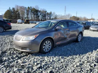 2012 Buick LaCrosse Premium 1 with VIN 1G4GD5ER4CF288643, listed as a Copart auction lot 47430535 with 163,349 mi miles and Salvage Title. Bid and sale history available at carsss.com. Image 1.