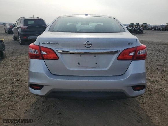 2019 Nissan Sentra SV with VIN 3N1AB7AP3KY315552, listed as a Copart auction lot 86863204 with 114,886 mi miles and Salvage Title. Bid and sale history available at carsss.com. Image 6.