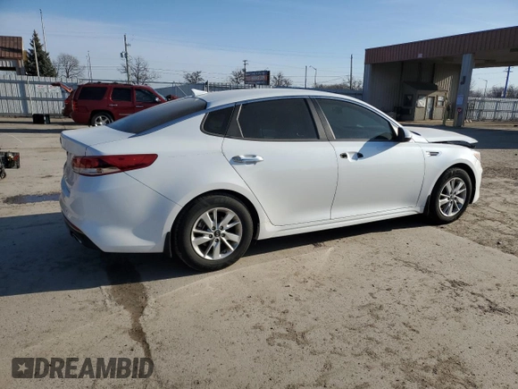 2016 Kia Optima LX with VIN 5XXGT4L39GG046552, listed as a Copart auction lot 47994905 with 107,771 mi miles and Non Repairable. Bid and sale history available at carsss.com. Image 3.