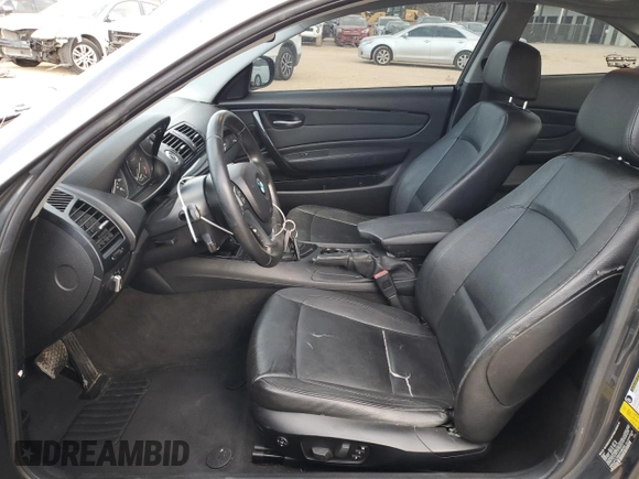 2013 BMW 1 Series 128i with VIN WBAUP7C58DVP25560, listed as a Copart auction lot 41989405 with 48,028 mi miles and Salvage Title. Bid and sale history available at carsss.com. Image 7.