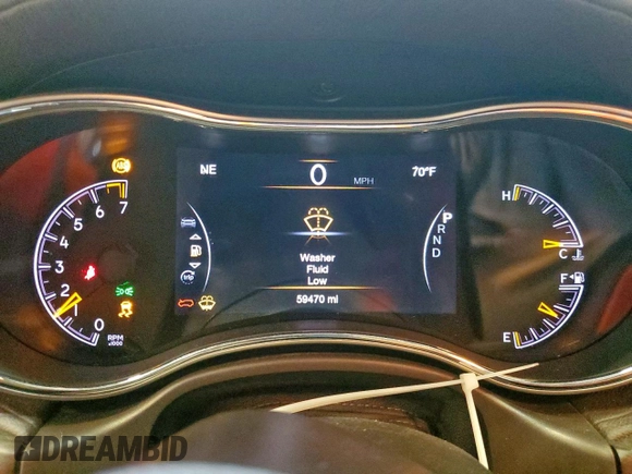 2017 Jeep Grand Cherokee Overland with VIN 1C4RJECG9HC916342, listed as a Copart auction lot 60658285 with 59,470 mi miles and Salvage title. Bid and sale history available at DreamBid. Image 9.