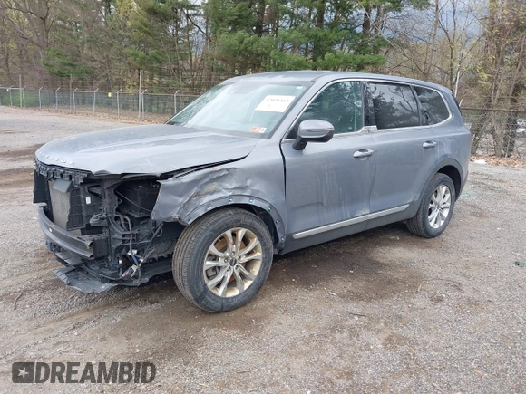 2022 Kia Telluride LX with VIN 5XYP24HC9NG219104, listed as a IAAI auction lot 42026163 with 82,002 mi miles and . Bid and sale history available at DreamBid. Image 22.