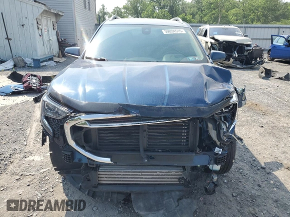 2021 GMC Terrain SLT with VIN 3GKALVEV5ML335216, listed as a Copart auction lot 59004515 with 78,776 mi miles and Salvage title. Bid and sale history available at DreamBid. Image 5.