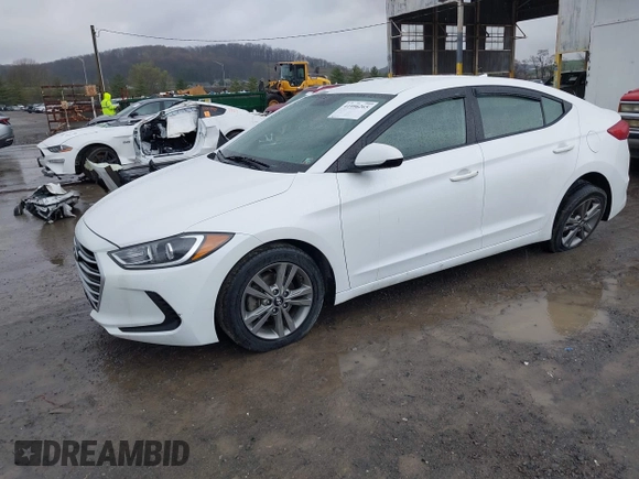 2018 Hyundai Elantra SEL with VIN 5NPD84LF2JH386412, listed as a IAAI auction lot 41996265 with 99,533 mi miles and . Bid and sale history available at DreamBid. Image 2.
