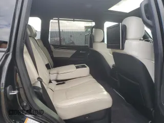 2019 Lexus LX 570 with VIN JTJHY7AX0K4292290, listed as a Copart auction lot 55386945 with 29,271 mi miles and Salvage Title. Bid and sale history available at DreamBid. Image 11.