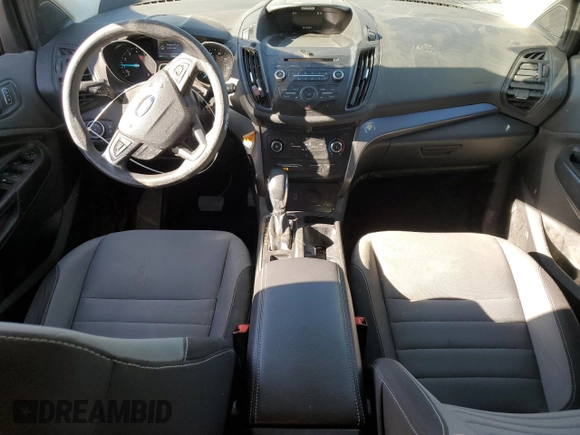 2017 Ford Escape S with VIN 1FMCU0F77HUC67545, listed as a Copart auction lot 56861555 with 228,117 mi miles and Salvage title. Bid and sale history available at DreamBid. Image 8.
