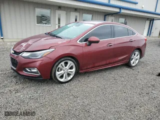 2016 Chevrolet Cruze Premier with VIN 1G1BG5SM0G7264153, listed as a Copart auction lot 51441305 with 77,251 mi miles and Salvage Title. Bid and sale history available at carsss.com. Image 1.