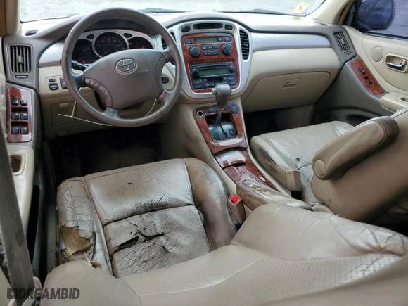 2006 Toyota Highlander w/3rd Row with VIN JTEEP21AX60172089, listed as a Copart auction lot 44143415 with 244,715 mi miles and Salvage Title. Bid and sale history available at carsss.com. Image 8.