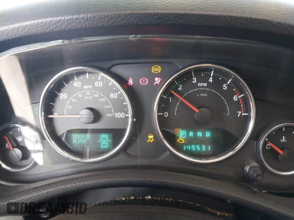 2012 Jeep Wrangler Unlimited Sahara with VIN 1C4BJWEG7CL275883, listed as a IAAI auction lot 42510764 with 149,531 mi miles and . Bid and sale history available at DreamBid. Image 7.
