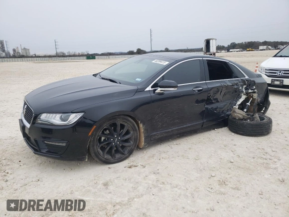 2020 Lincoln MKZ Reserve with VIN 3LN6L5F92LR603505, listed as a Copart auction lot 46289415 with 47,119 mi miles and Salvage Title. Bid and sale history available at carsss.com. Image 1.