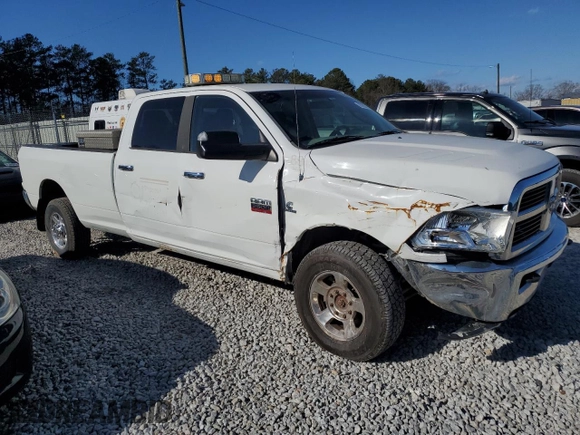 2012 Ram 2500 SLT with VIN 3C6UD5JL1CG142148, listed as a Copart auction lot 87393714 with 364,690 mi miles and Salvage title. Bid and sale history available at DreamBid. Image 4.
