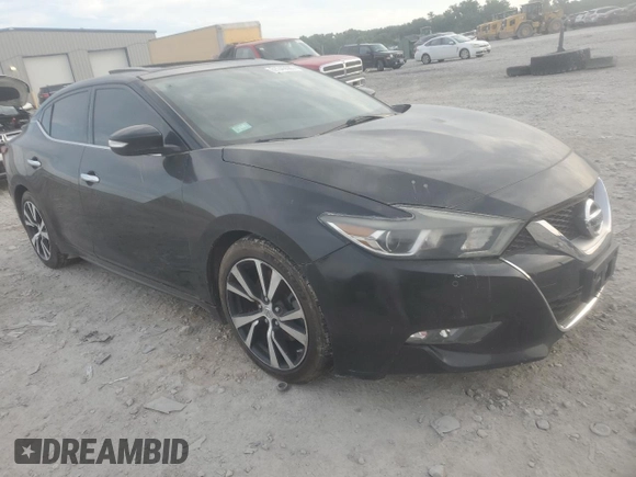 2017 Nissan Maxima SL with VIN 1N4AA6AP2HC449938, listed as a Copart auction lot 61345585 with Not provided miles and Salvage title. Bid and sale history available at DreamBid. Image 4.
