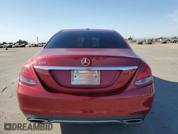 2018 Mercedes-Benz C 300 with VIN 55SWF4JB8JU279442, listed as a Copart auction lot 60338015 with 120,247 mi miles and Salvage title. Bid and sale history available at DreamBid. Image 6.