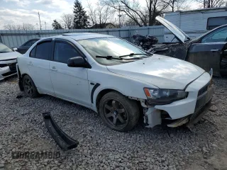 2008 Mitsubishi Lancer GTS with VIN JA3AU86U98U603453, listed as a Copart auction lot 42263914 with 219,413 mi miles and Clean Title. Bid and sale history available at DreamBid. Image 4.