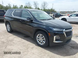 2023 Chevrolet Traverse LS with VIN 1GNERFKW6PJ103791, listed as a IAAI auction lot 42073300 with 47,105 mi miles and . Bid and sale history available at DreamBid. Image 1.